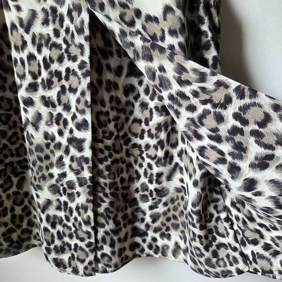 EUC DANIEL RAINN ANIMAL PRINT V NECK TANK TOP SIZE LARGE - Picture 5 of 13